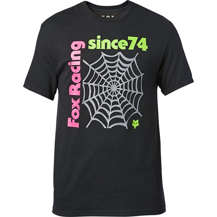 Футболка Fox Venin SS Tee Взрослый, XL, черный, 2020 (26158-001-XL)