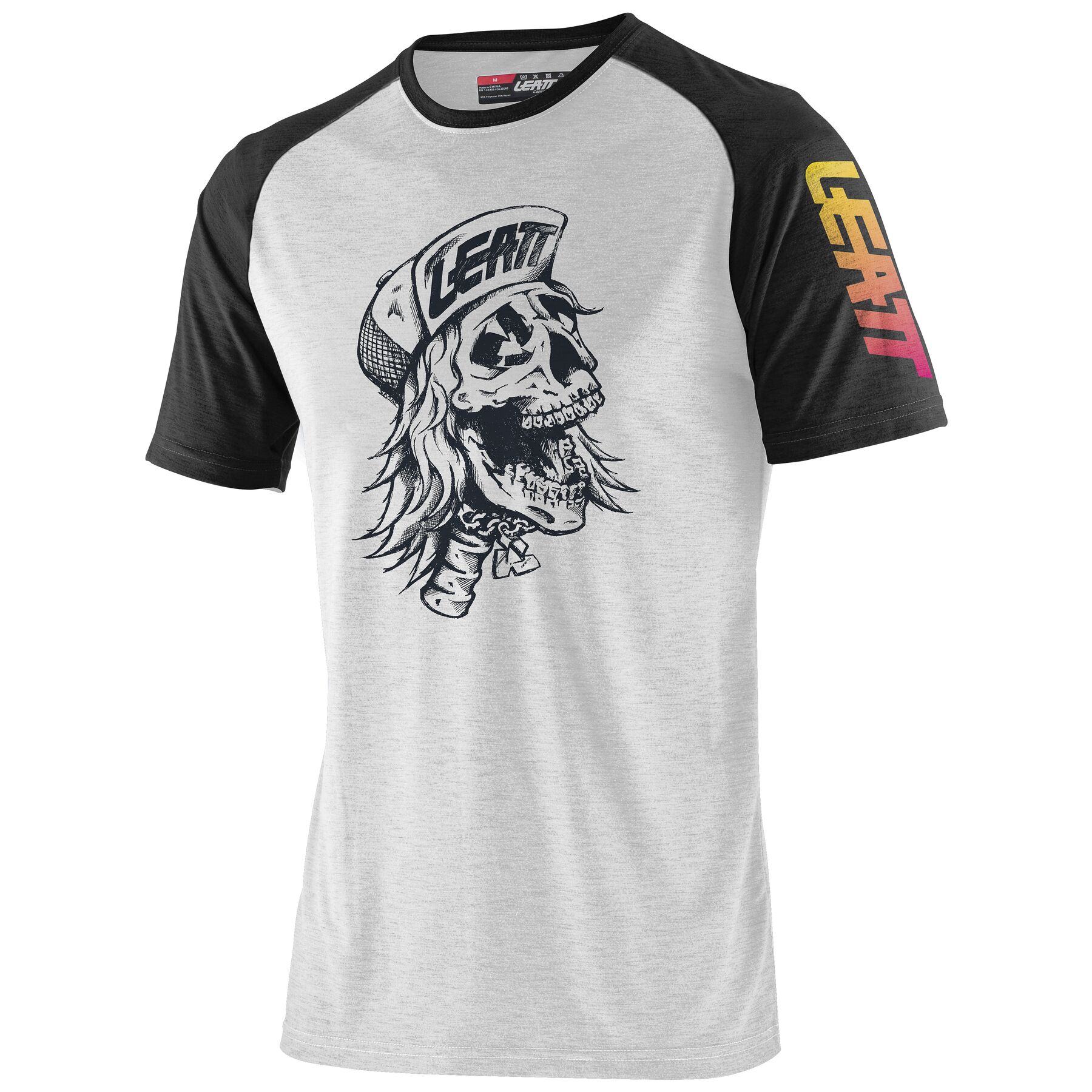 Футболка Leatt Core T-Shirt (2021) Взрослый, XL, белый, 2021 (5021800163)