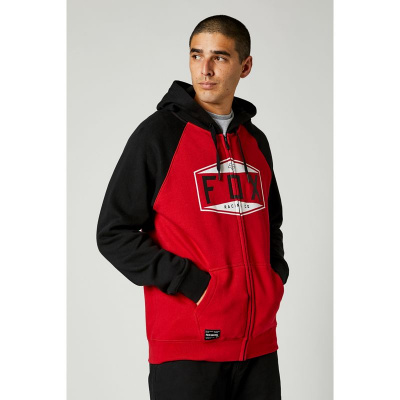 Толстовка Fox Emblem Zip Raglan Fleece Chili, XL, 2021 (27650-555-XL)