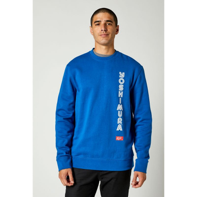 Толстовка Fox Yoshimura Crew Fleece Royal Blue, L, 2021 (26953-159-L)