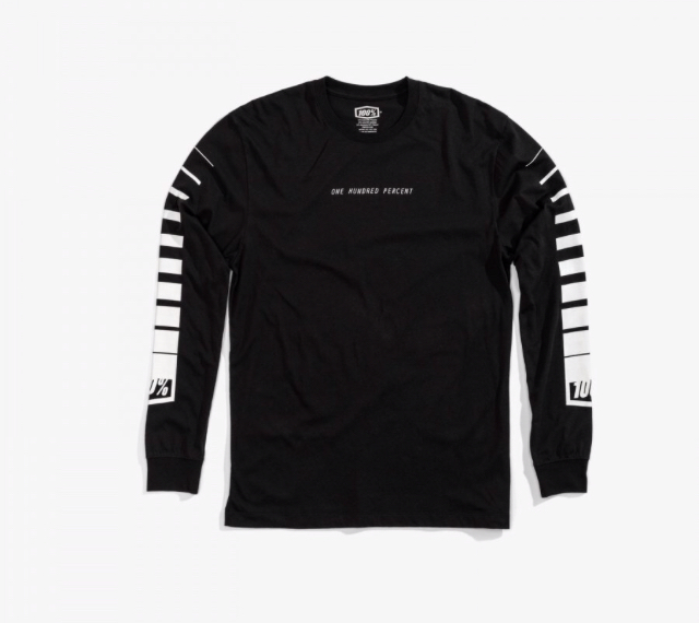 Футболка 100% Breakaway Long Sleeve Tee Black, L, 2019 (32111-001-12)
