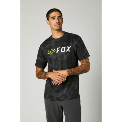 Футболка Fox Apex Camo SS Tech Tee Black Camo, XL, 2021 (27924-247-XL)