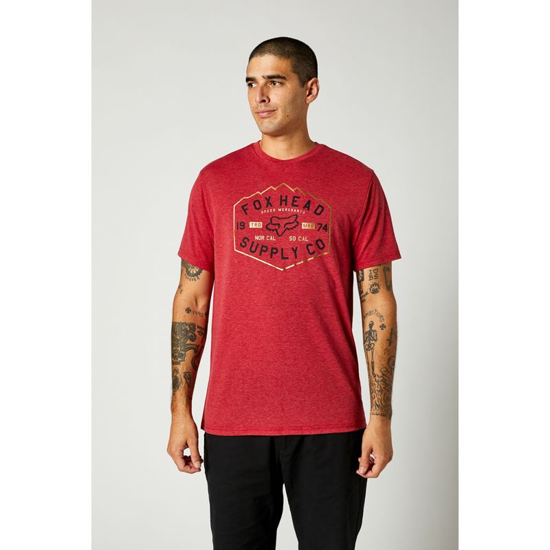 Футболка Fox Backbone SS Tech Tee Chili, L, 2021 (26974-555-L)
