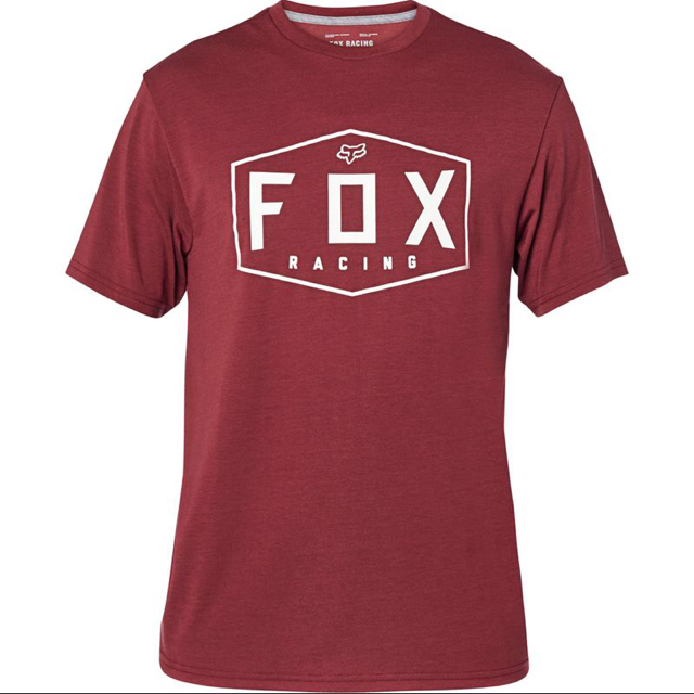 Футболка Fox Crest SS Tech Tee Cranberry, L, 2020 (25993-527-L)