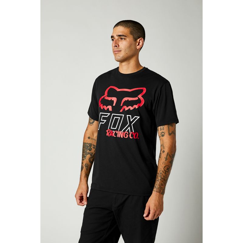 Футболка Fox Hightail SS Tech Tee Black, M, 2021 (26973-001-M)