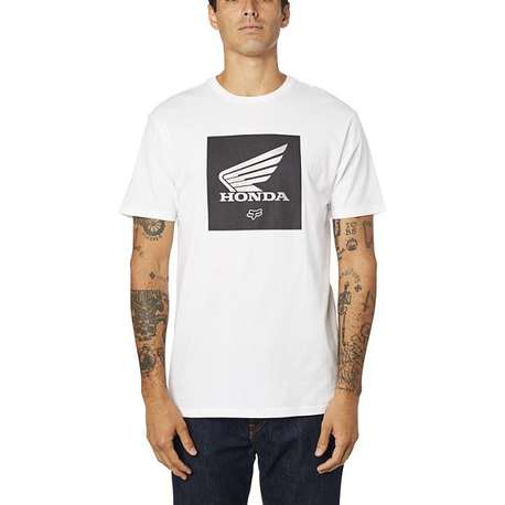 Футболка Fox Honda SS Premium Update White, L, 2020 (25995-190-L)