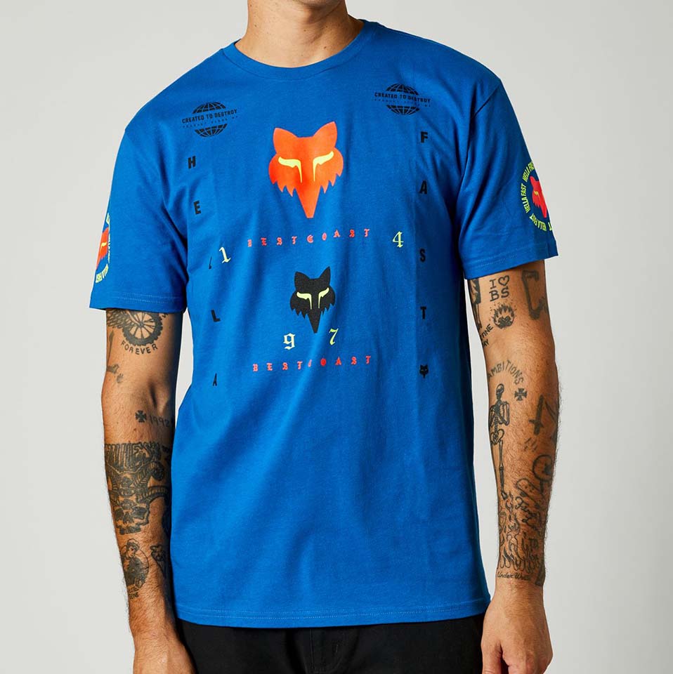 Футболка Fox Mawlr SS Premium Tee Royal Blue, XL, 2021 (26958-159-XL)