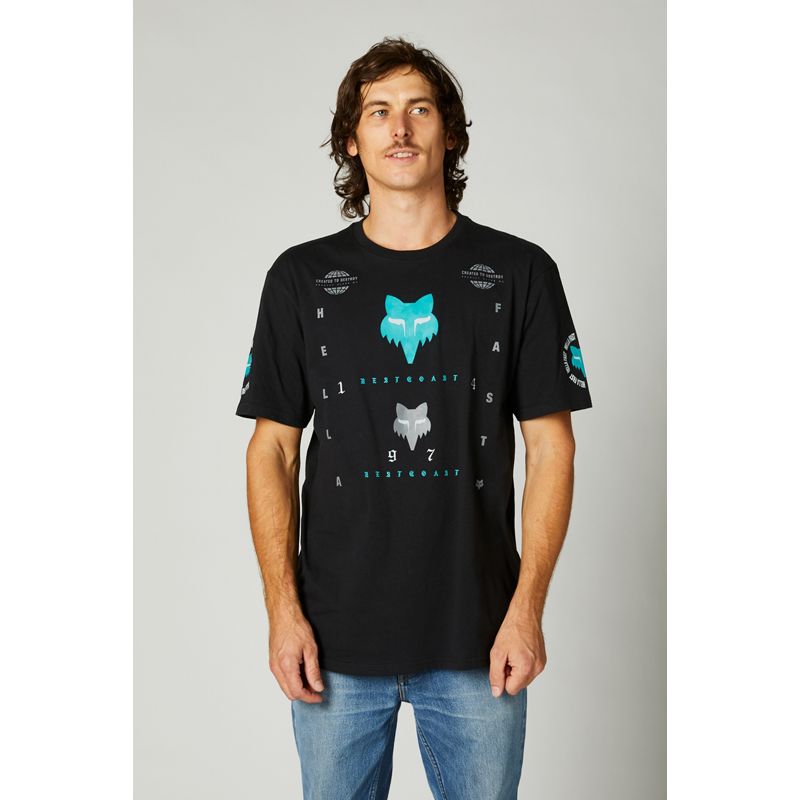 Футболка Fox Mawlr SS Premium Tee Black, M, 2021 (26958-001-M)