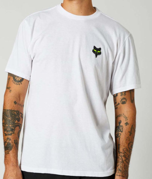 Футболка Fox Mawlr SS Tee Optic White, M, 2021 (26959-190-M)