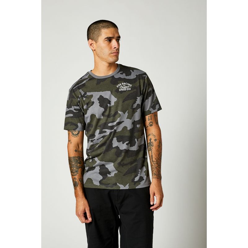 Футболка Fox Og Camo SS Tech Tee Camo, S, 2021 (26976-027-S)