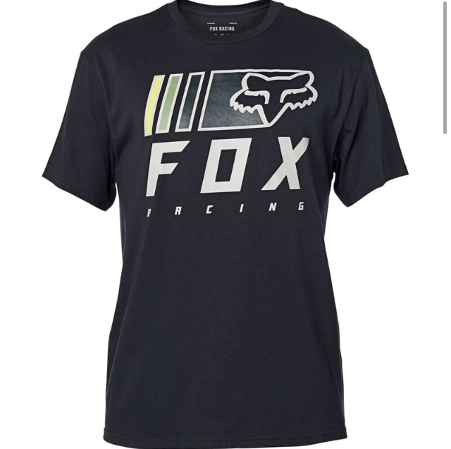 Футболка Fox Overkill SS Tee Black, L, 2020 (26010-001-L)