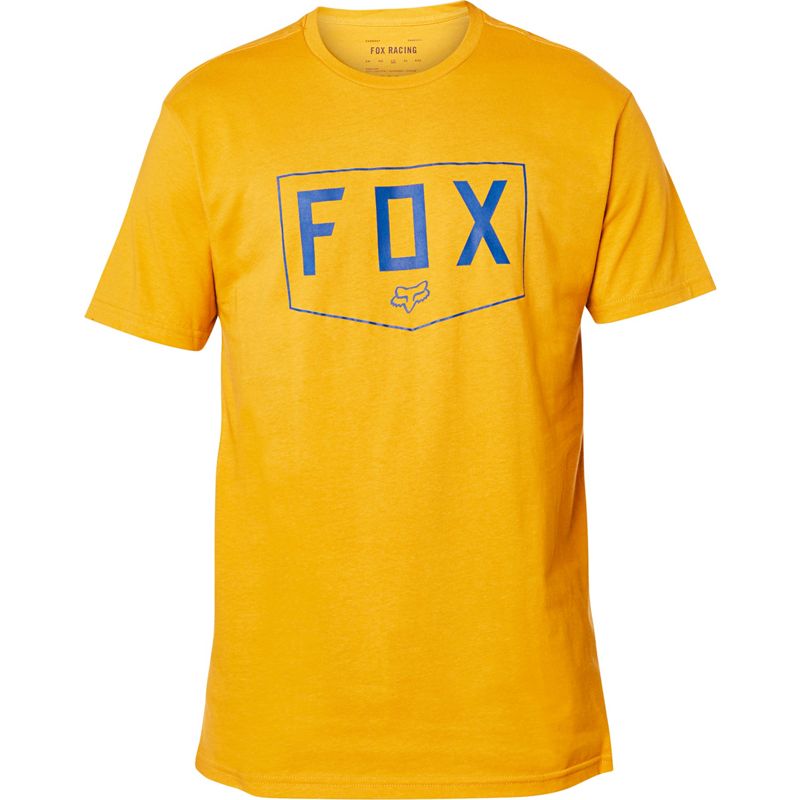 Футболка Fox Shield SS Premium Tee Mustard, XL, 2020 (24429-440-XL)