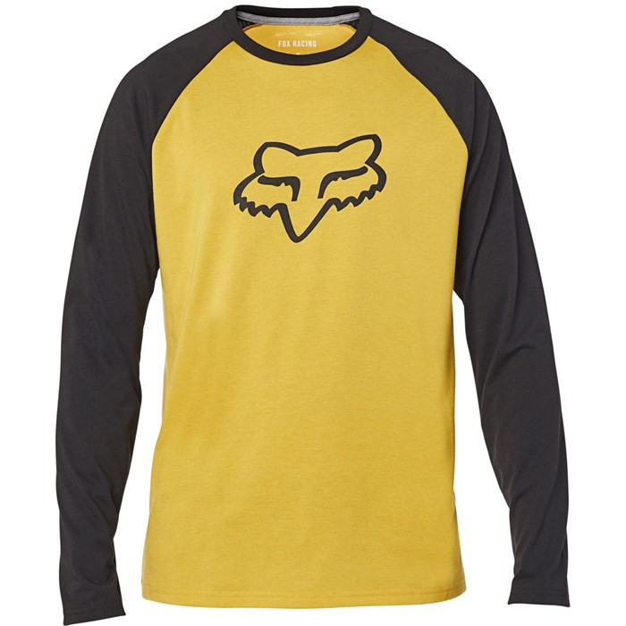 Футболка Fox Tournament LS Tech Tee Mustard, M, 2020 (24123-440-M)