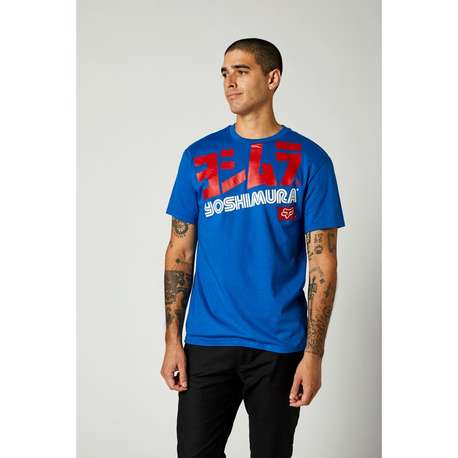 Футболка Fox Yoshimura Oversized SS Tee Royal Blue, M, 2021 (26955-159-M)