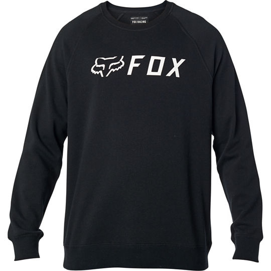Толстовка Fox Apex Crew Fleece Black/White, M, 2020 (26436-018-M)