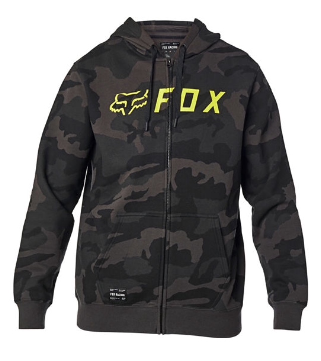 Толстовка Fox Apex Zip Fleece Black Camo L (26519-247-L)