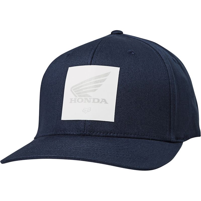 Бейсболка Fox Honda Flexfit Hat Взрослый, S/M, синий, 2020 (26028-329-S/M)