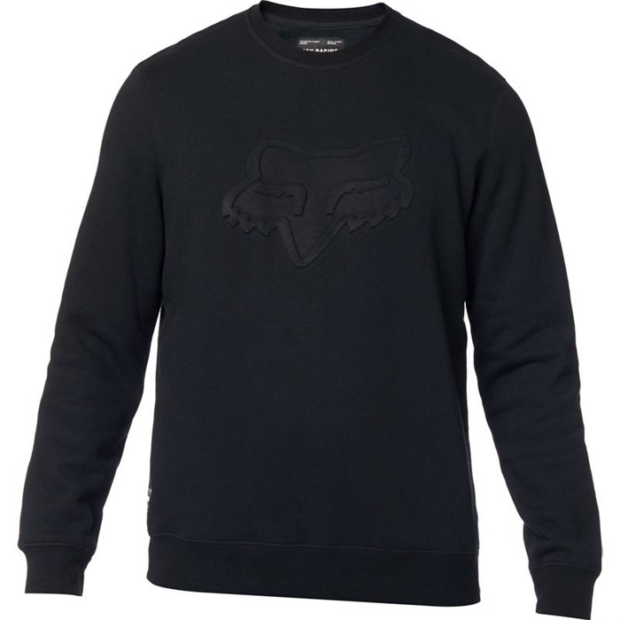 Толстовка Fox Refract Dwr Crew Fleece Black, XL, 2020 (23904-001-XL)