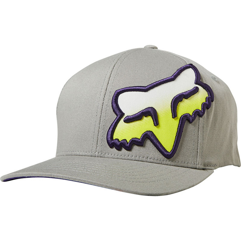 Бейсболка Fox Honr Flexfit Hat Grey S/M