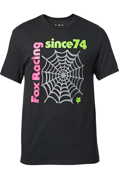 Футболка Fox Venin SS Tee Black, XL, 2020 (26158-001-XL)