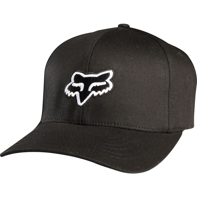 Бейсболка Fox Legacy Flexfit Hat черная, XS/S, 2021 (58225-001-XS/S)