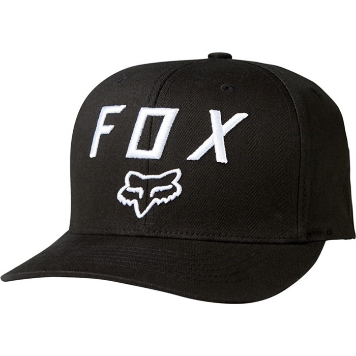 Бейсболка Fox Legacy Moth 110 Snapback черная, OS, 2021 (20762-001-OS)