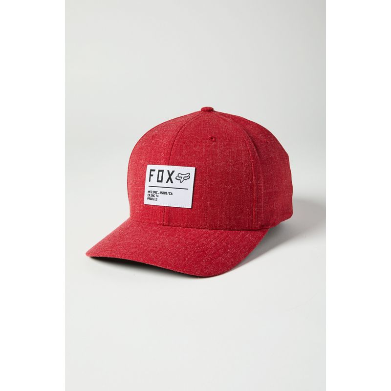 Бейсболка Fox Non Stop Flexfit Hat красная, S/M, 2021 (27099-555-S/M)