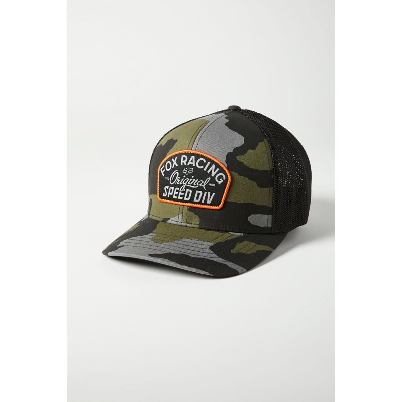 Бейсболка Fox Og Camo Flexfit Hat зеленый камуфляж, S/M, 2021 (27098-031-S/M)