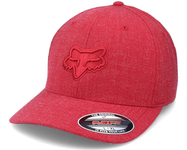 Бейсболка Fox Transposition Flexfit Hat красная, L/XL, 2021 (23688-003-L/XL)