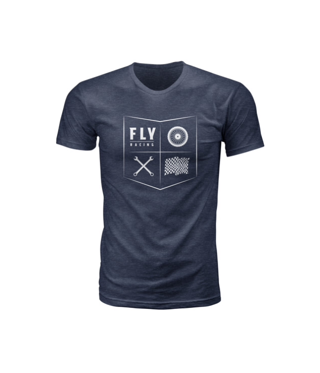 Футболка FLY RACING ALL THINGS MOTO темно-синяя L