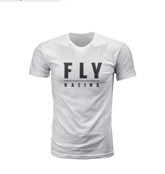 Футболка FLY RACING CIRCLE белая   S