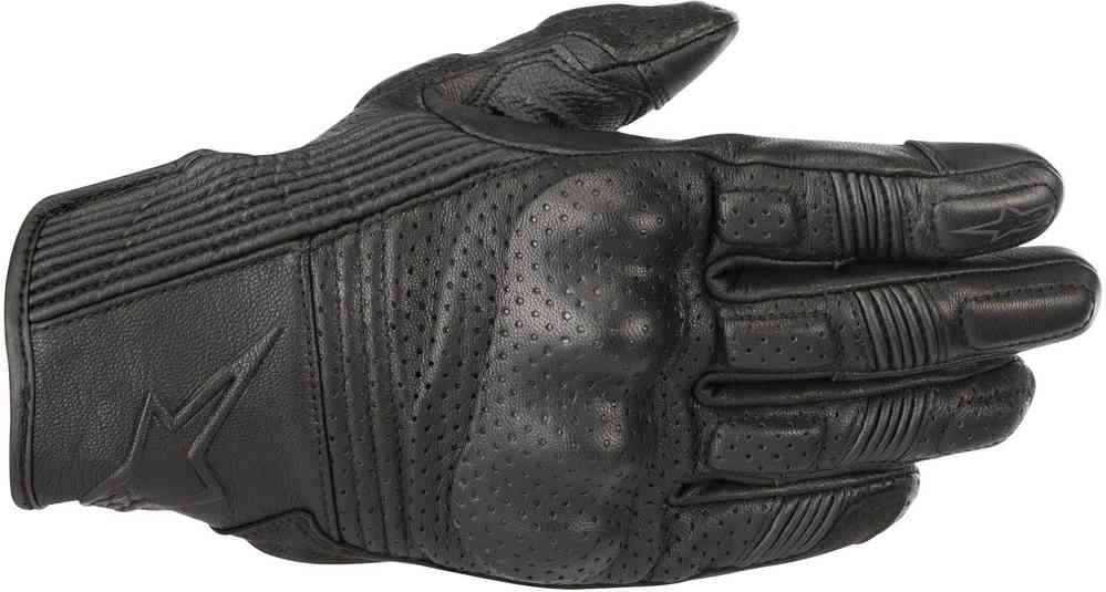 Мотоперчатки кожаные MUSTANG V2 GLOVES черный/черный, 1100, XXXL
