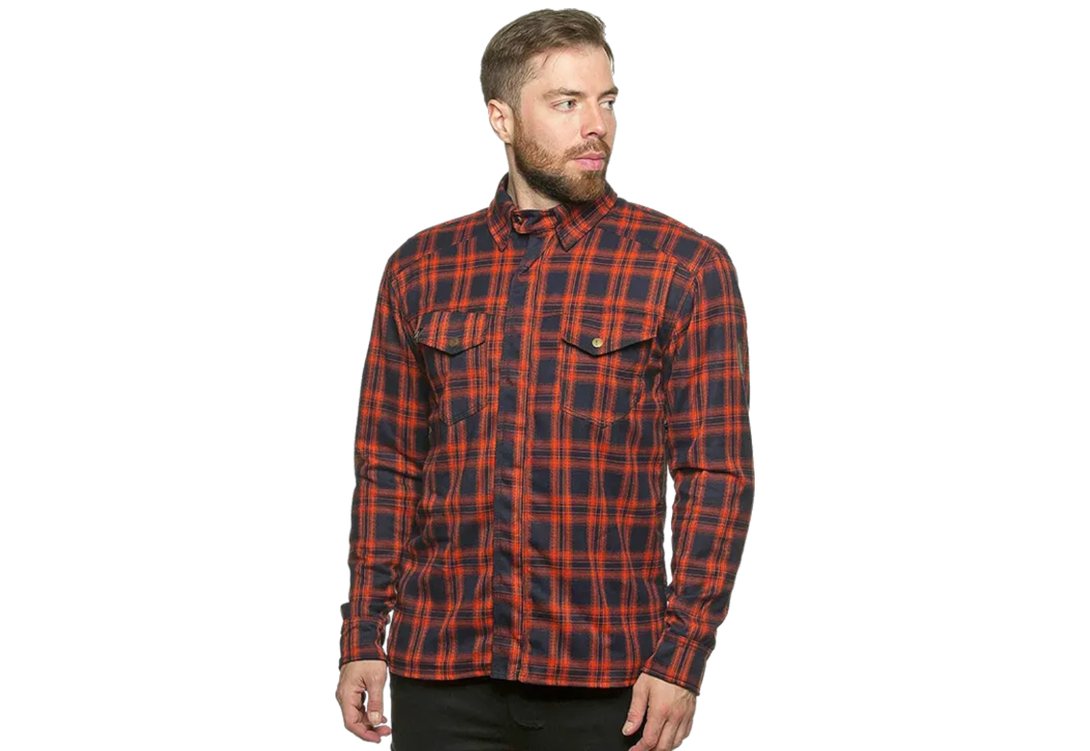 Моторубашка MadBull StreetRider Dyneema красная (Размер L)