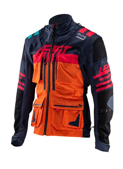 Мотокуртка Leatt GPX 5.5 Enduro Jacket Ink/Orange, S, 2019 (5019001110)