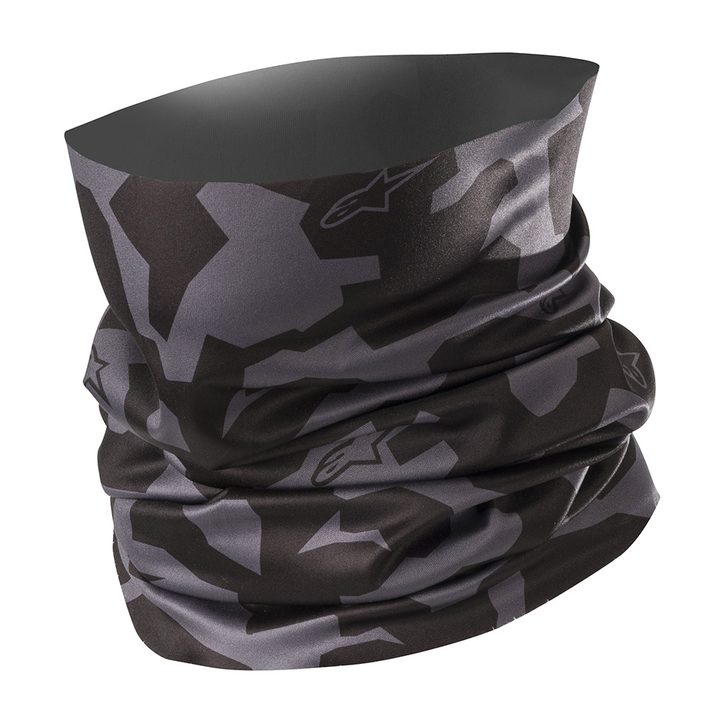 Бафф CAMO NECK TUBE черно-антрацитовый, 104