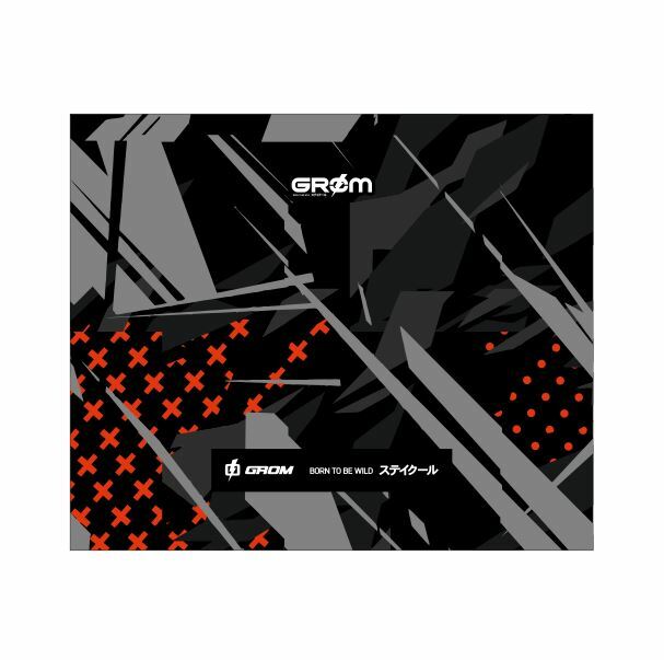 Баф Grom Техно камо красный