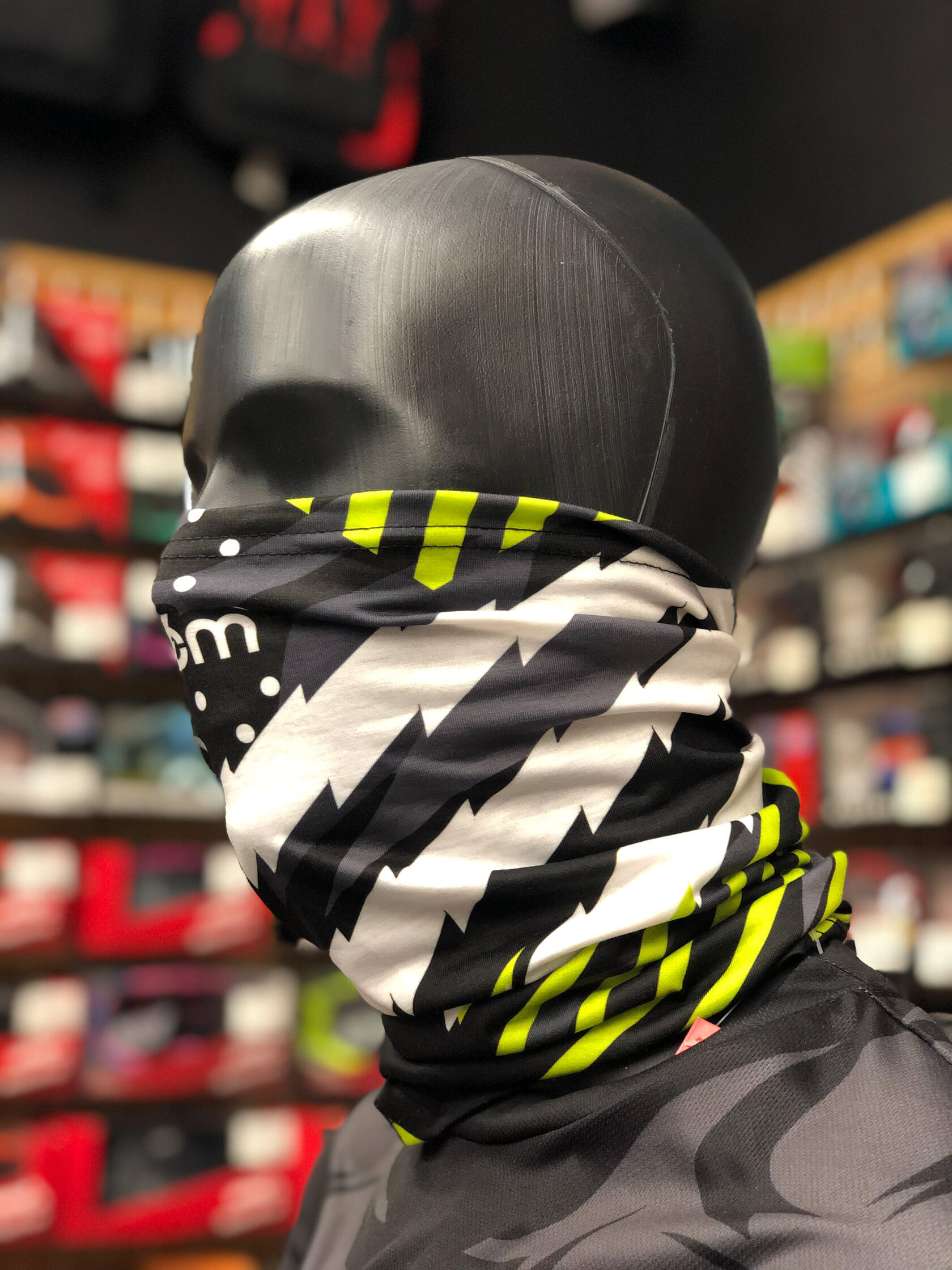 Баф Grom Техно салатовый