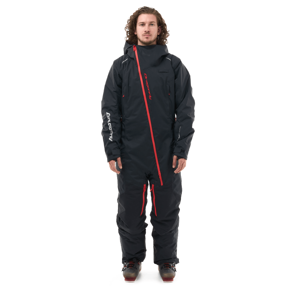 Dragonfly Комбинезон GRAVITY 2.0 Man Black - Red (M)