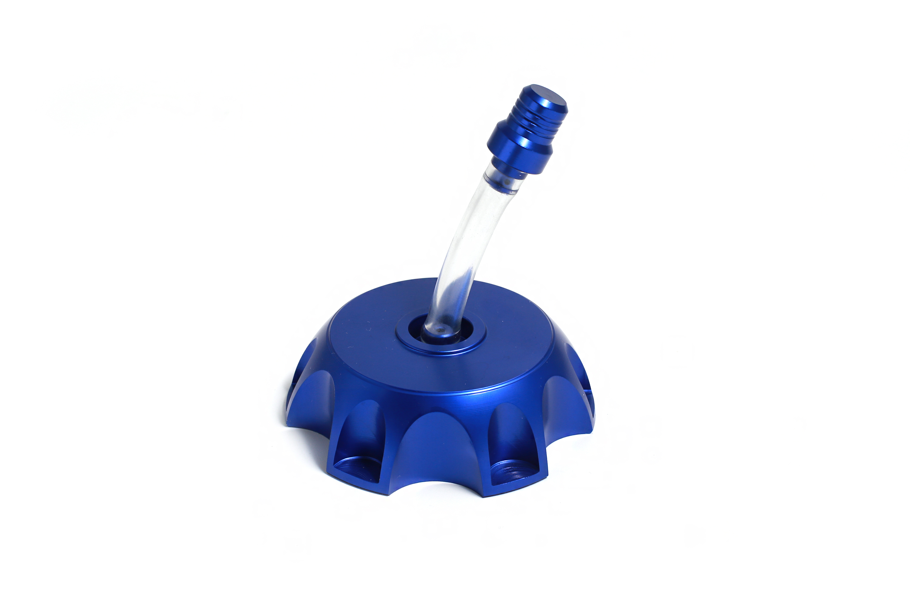 Крышка бака с клапаном синяя