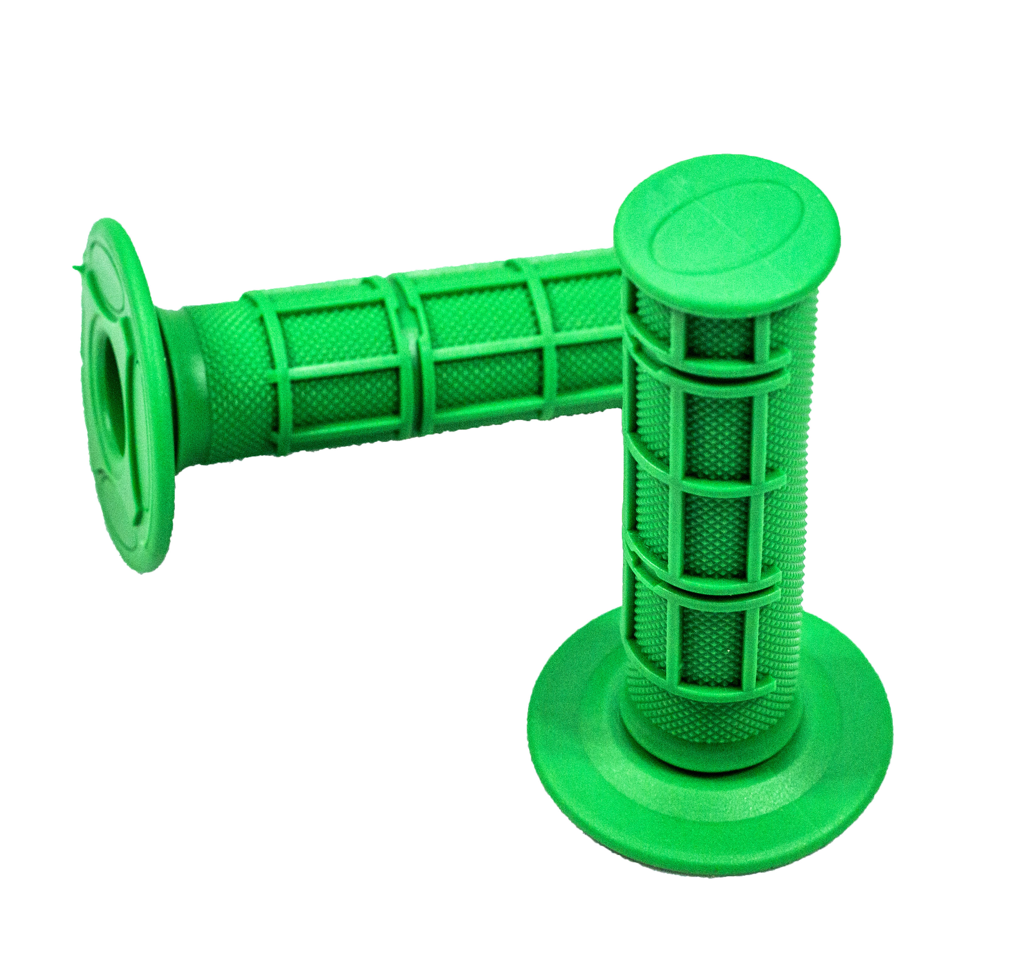 Грипсы SM-PARTS MX 1/2 Waffle зеленые