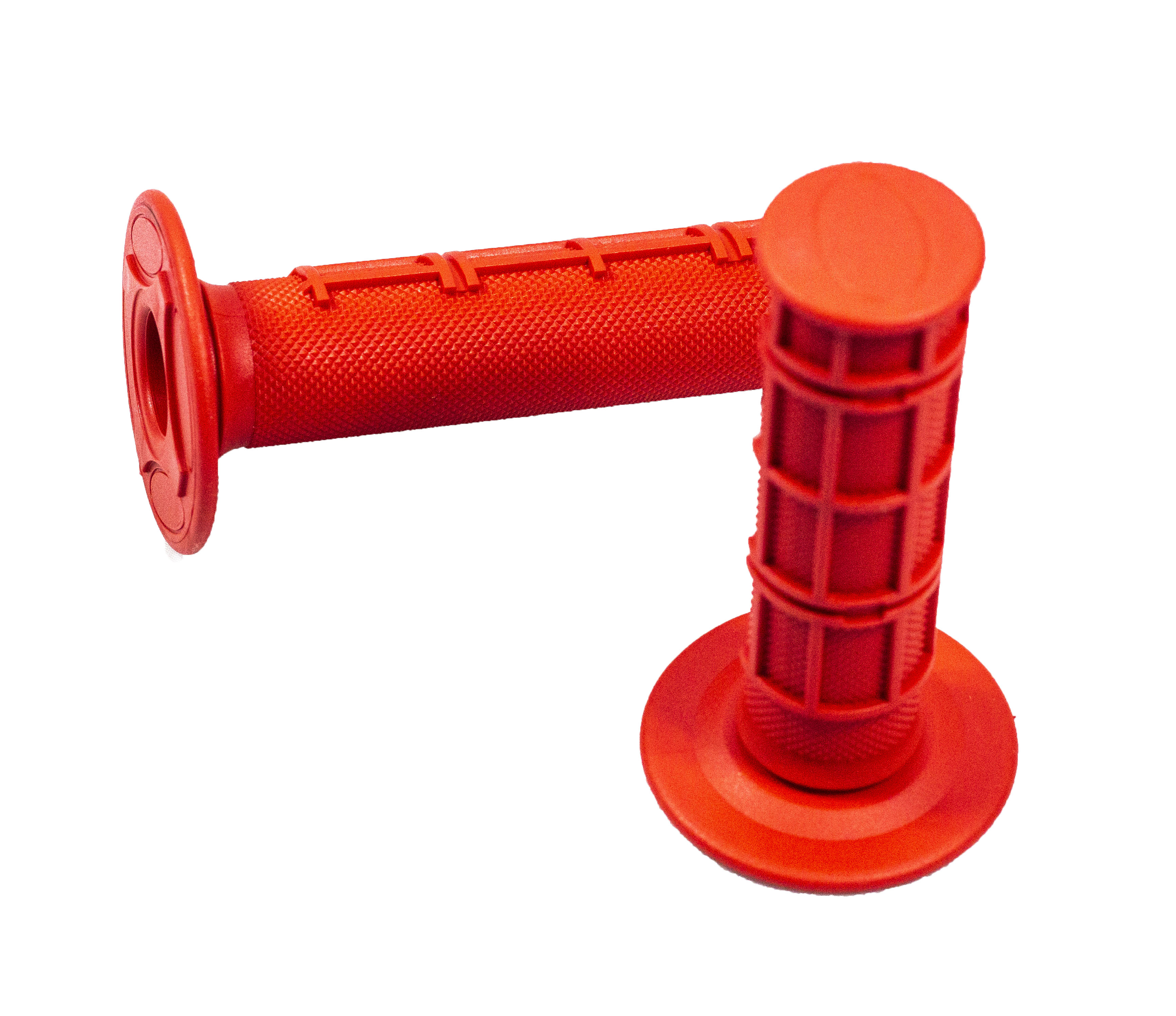 Грипсы SM-PARTS MX 1/2 Waffle красные