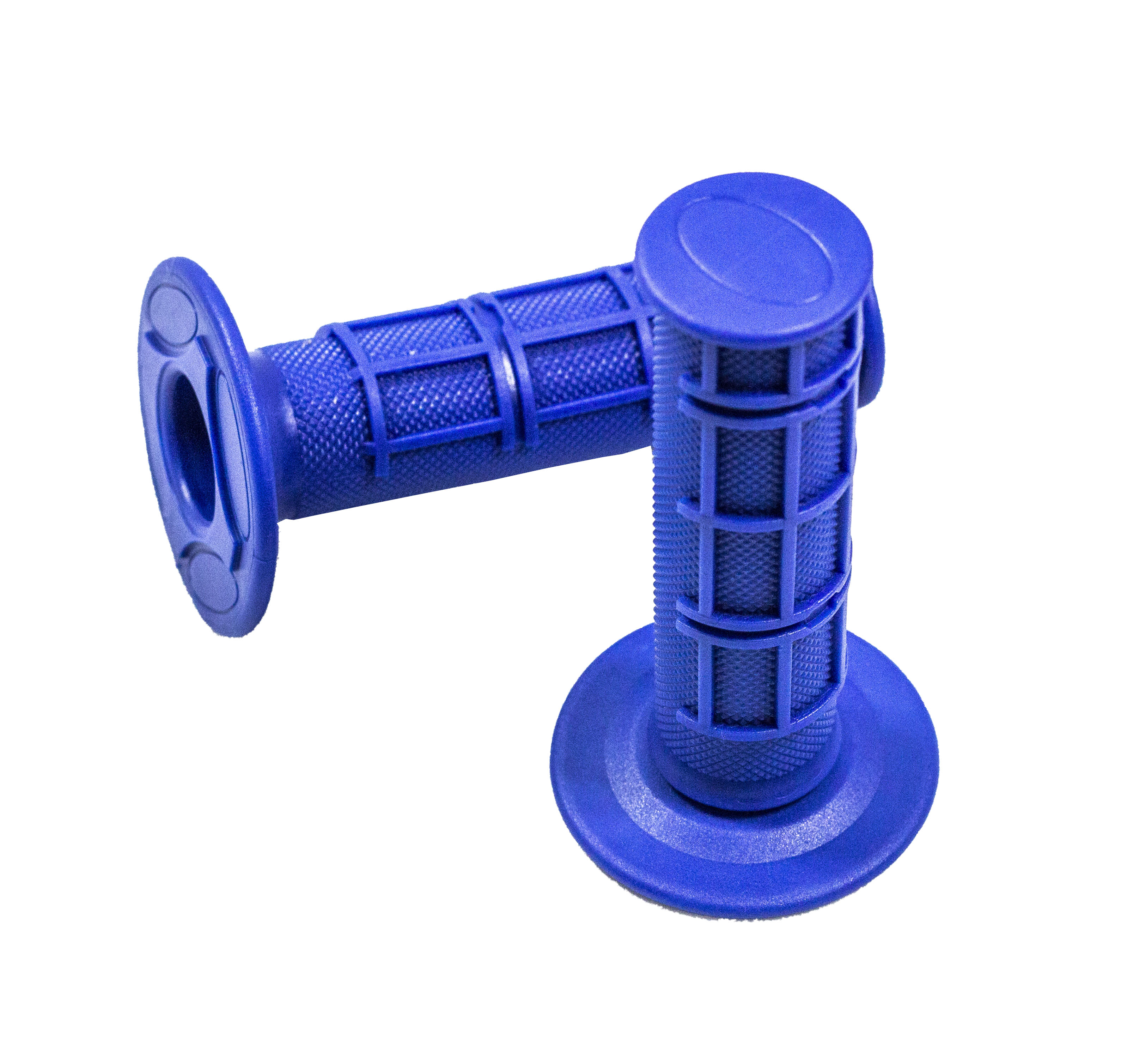 Грипсы SM-PARTS MX 1/2 Waffle синие