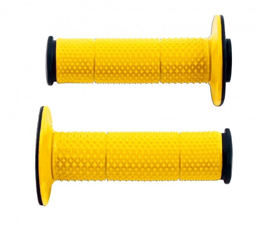 Грипсы R-Tech двухкомпонентные MPR SOFT (мягкие) желтые/черные