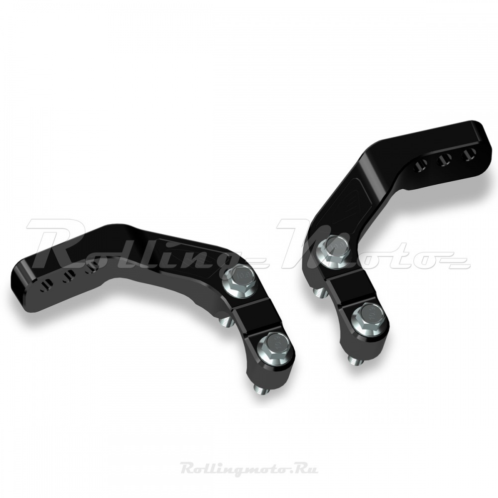 Комплект крепежа для рулей 28 мм (1-1/8) CYCRA HCM черный