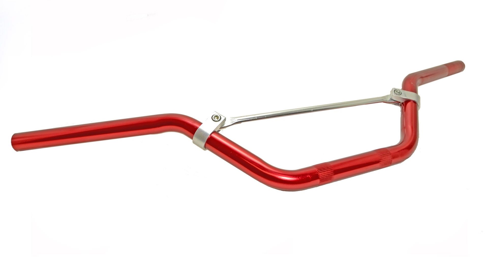 Руль 22мм #3 с перекладиной красный