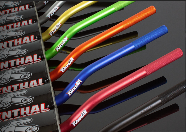 Руль алюминиевый RENTHAL FATBAR MX/Enduro 604-01-BU (804 x 104 мм) синий