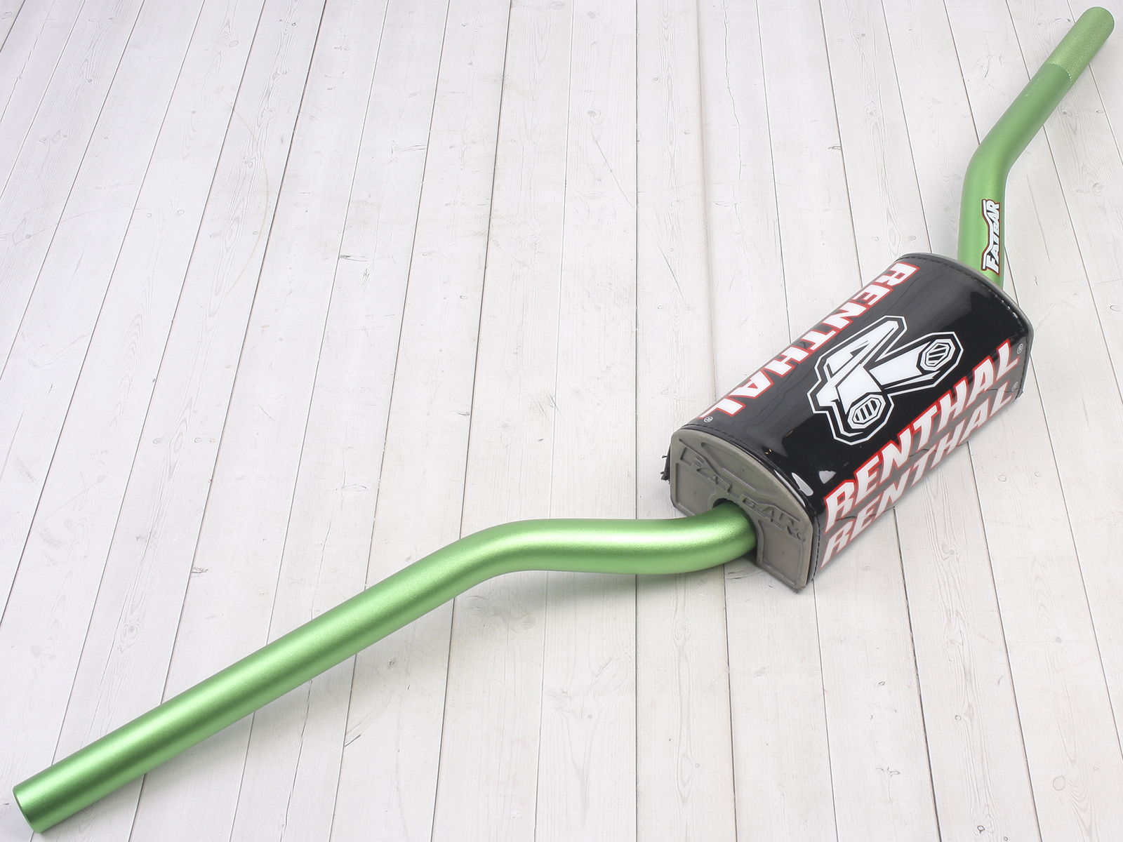 Руль алюминиевый RENTHAL FATBAR MX/Enduro 604-01-GN (804 x 104 мм) зеленый