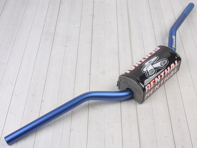Руль алюминиевый RENTHAL FATBAR MX/Enduro 609-01-BU (802 x 120 мм) синий