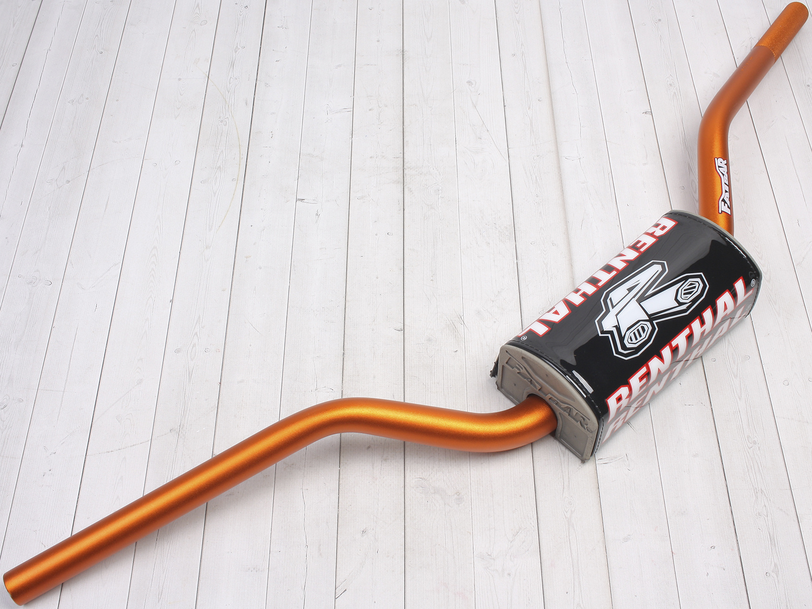 Руль алюминиевый RENTHAL FATBAR MX/Enduro 827-01-OR (811 x 92 мм) оранжевый