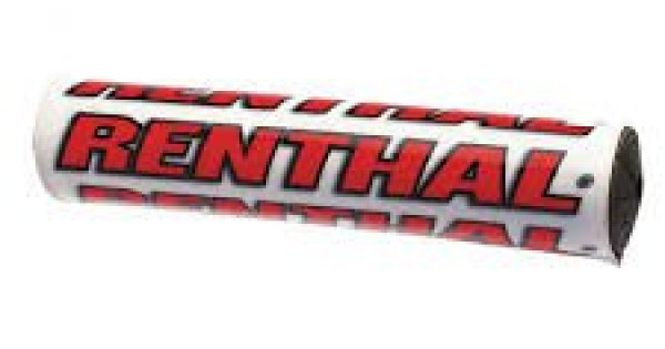 Подушка руля RENTHAL SX PAD (240 мм) белая/красная